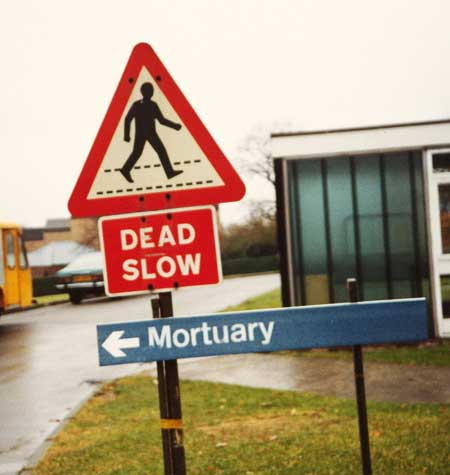 pedestrian mortuary