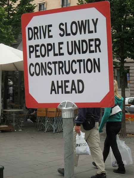 people under construction
